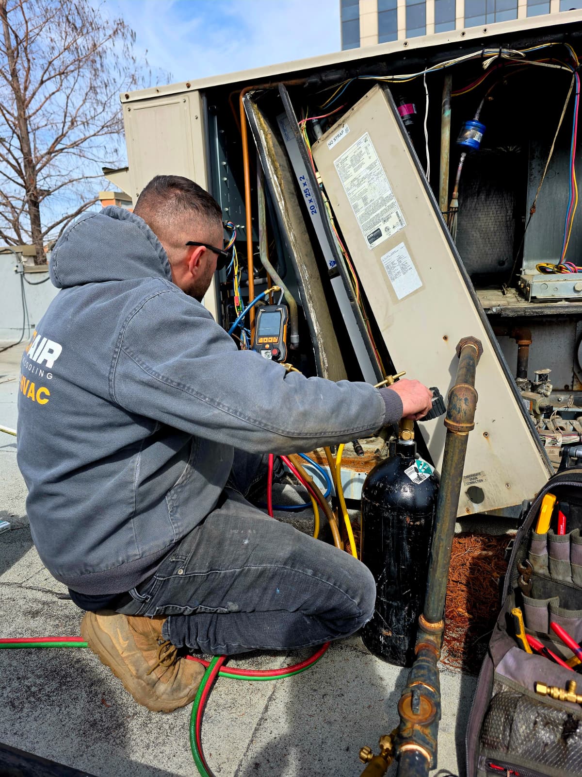 Behind the Scenes: Commercial Rooftop Maintenance